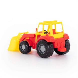 Polesie Kırmızı Altay Traktör - Yükleyici