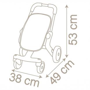 Smoby Baby Nurse Pop Oyuncak Bebek Arabası