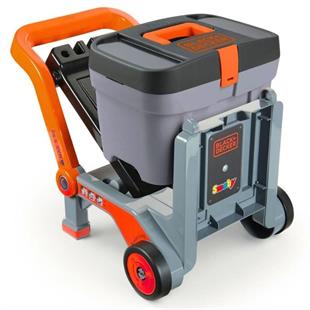 Smoby Black & Decker Oyuncak Alet Takımı ve Tekerlekli Çalışma Tezgahı