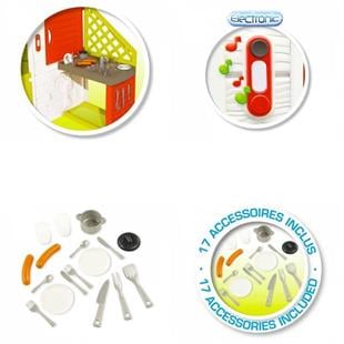 Smoby Neo Friends Mutfaklı Arkadaşlarla Oyun Evi