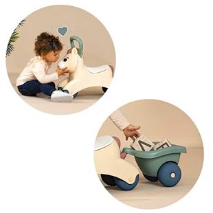 Smoby Pedalsız Römorklu Bingit Midilli