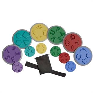 Taktil Diskler - Dokunsal Diskler 6lı Set