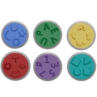 Taktil Diskler - Dokunsal Diskler 6lı Set