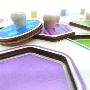 Tooky Toy  Şekiller Ahşap Puzzle