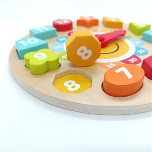 Tooky Toy Educational Toy Clock