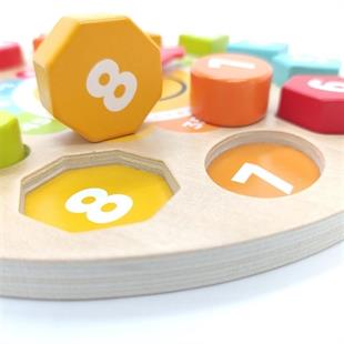 Tooky Toy Educational Toy Clock