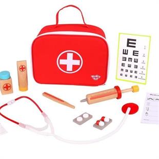 Tooky Toy Oyuncak Doktor Çantası Seti