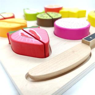 Tooky Toy Oyuncak Meyve Kesme Seti