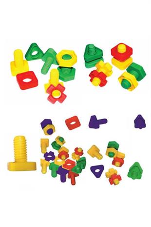 King Kids Vidalı Eğitici Şekiller