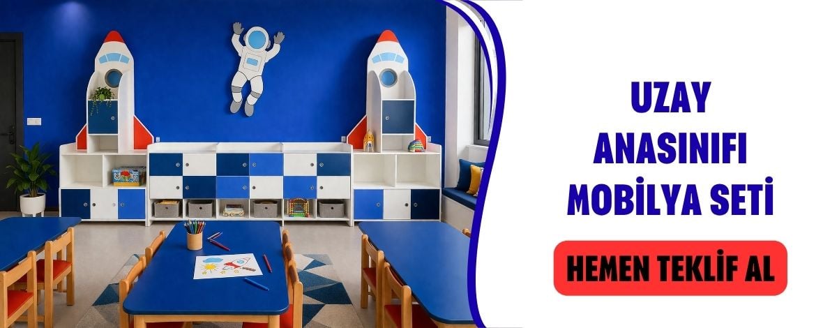Uzay Anasınıfı Mobilya Seti