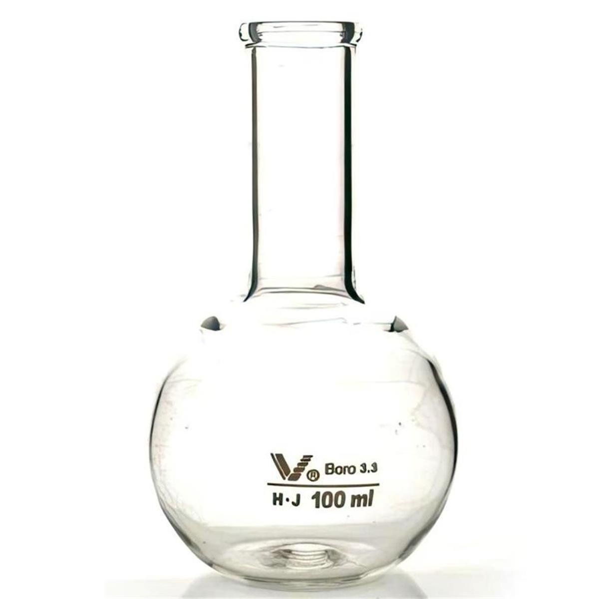 Oscar Glass Balloon (100 Ml. Flat Bottom)