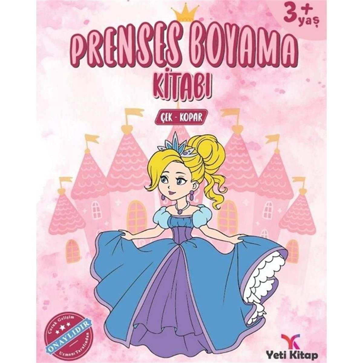 Yeti Kitap Prenses Boyama Kitabı | Oscar Eğitim Araçları