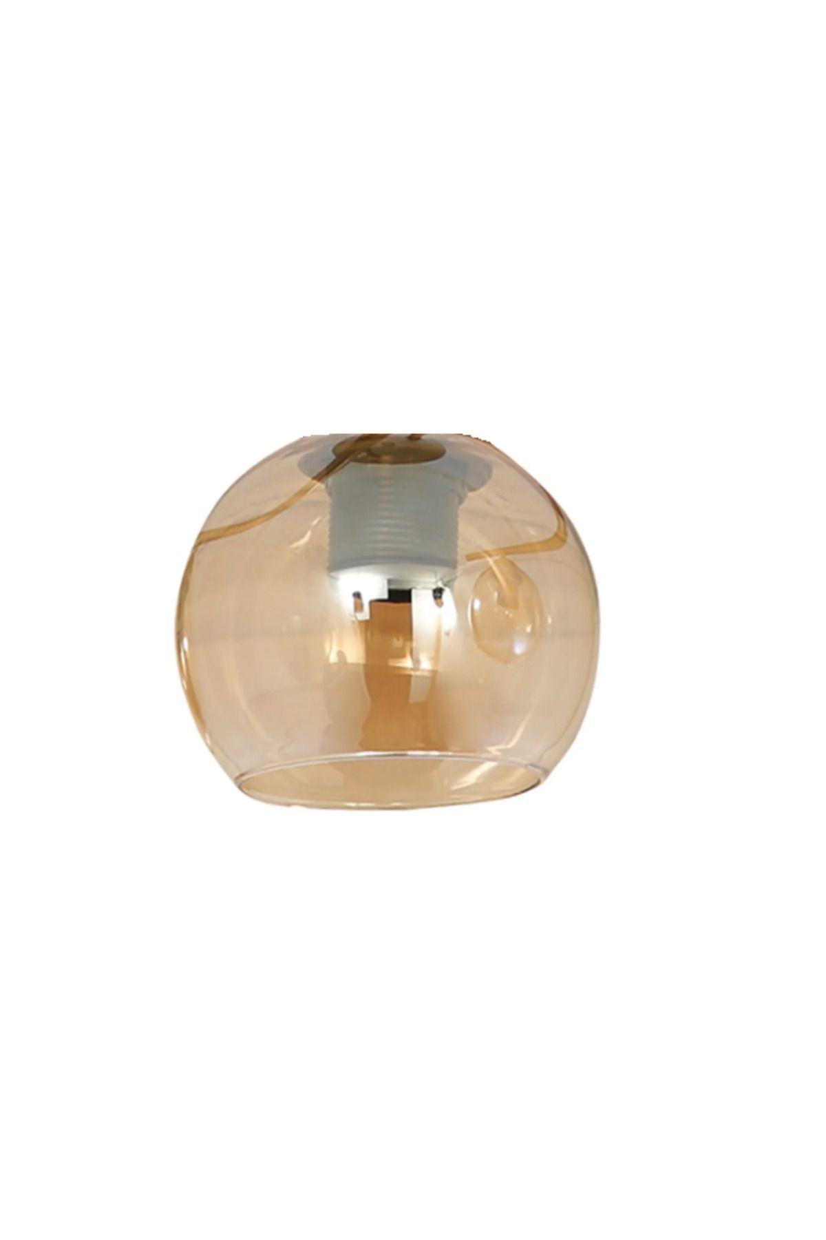Açık Yedek Bal Avize Camı Çap 14 Cm Ağız Çapı 4.5 Cm Glop Cam