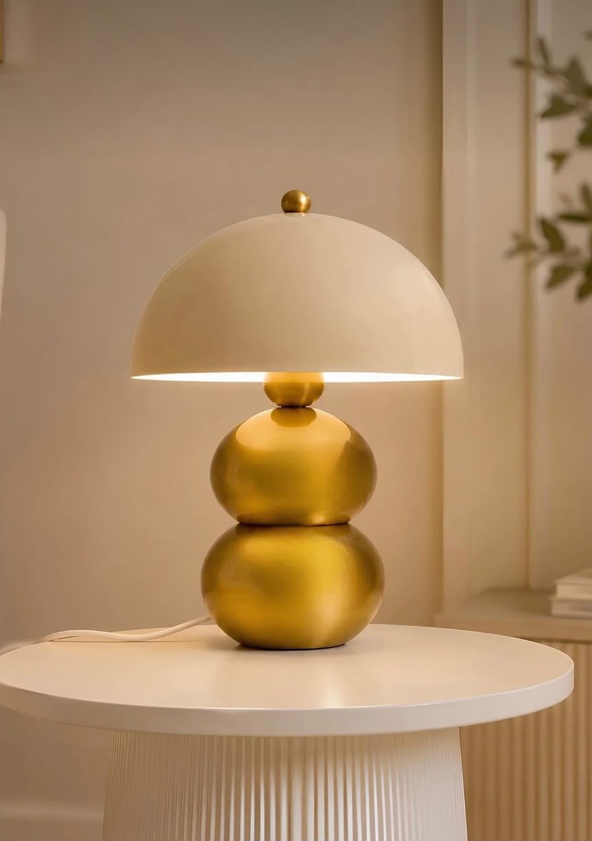 Hamilton Krem Başlıklı Eskitme Gold Toplu Masa Lambası Pinterest Model Renkli Abajur Beyaz Kablolu