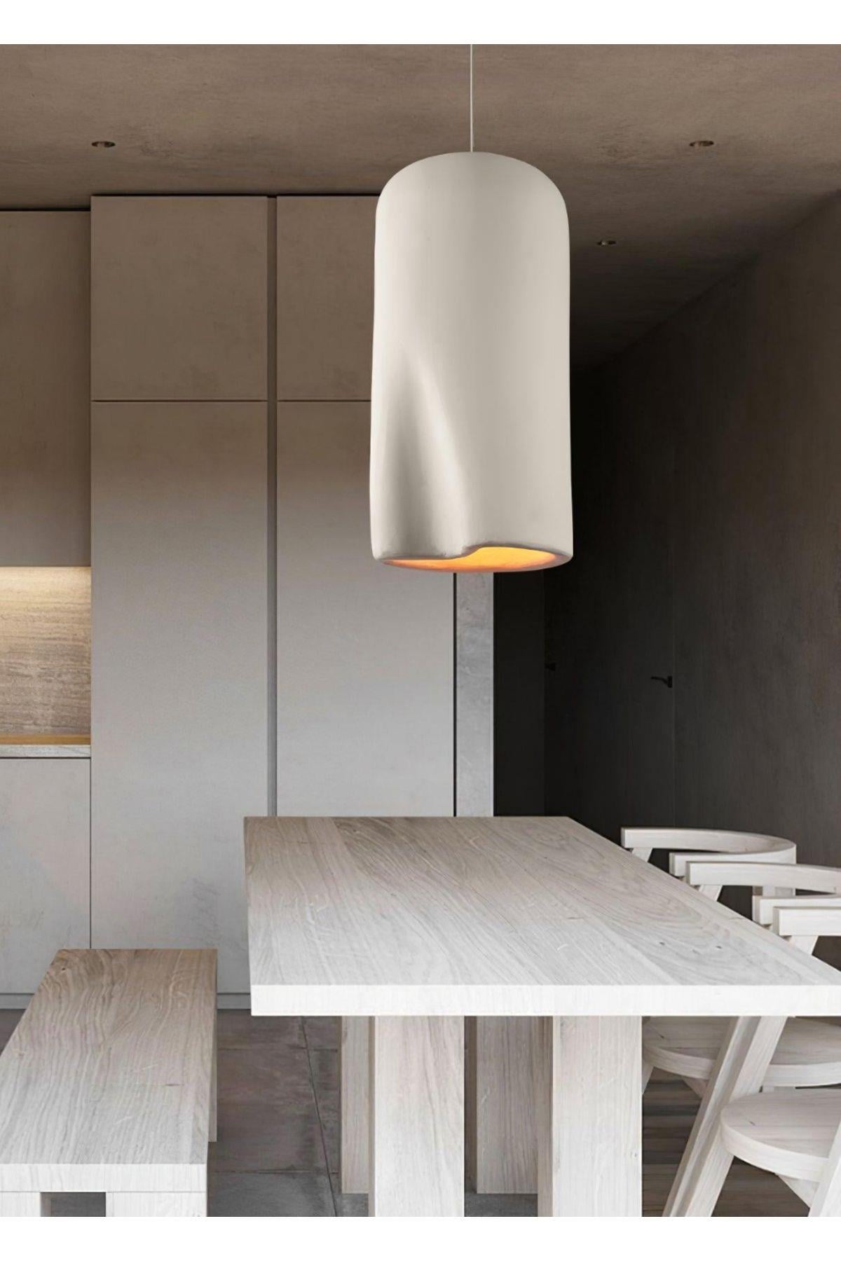 Modern Avize Iskandinav Nordic Boheme Beton Avize Gri