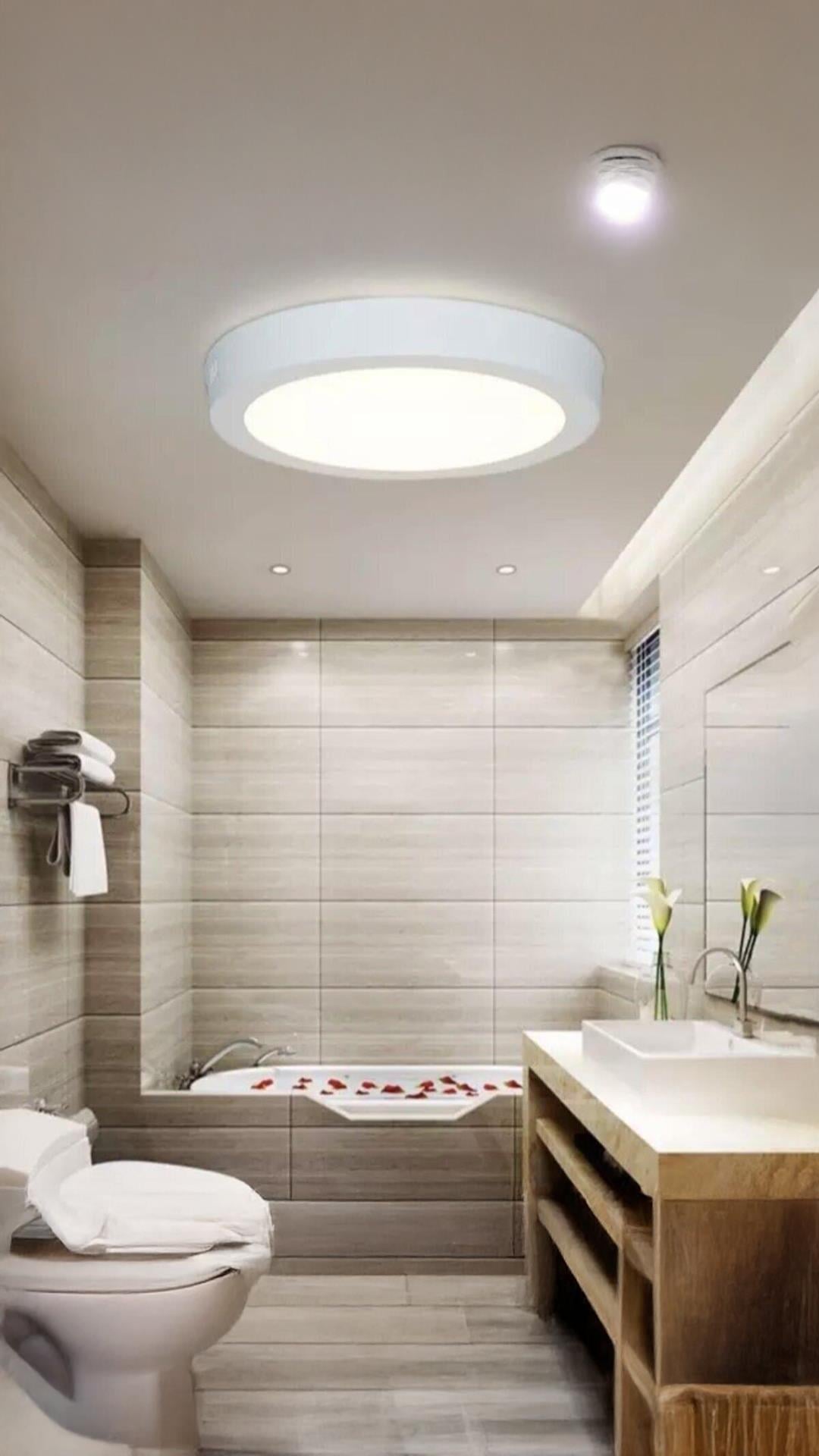 Modern Ledli Avize Tavana Sıfır Salon Mutfak Oturma Odası Avize Panel Light 6400k Beyaz Işık