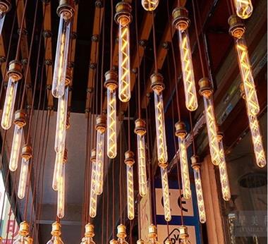 8 Watt Rustik Flamanlı Led Ampul Edison Uzun Led Ampul E27 Duy Gün Işığı