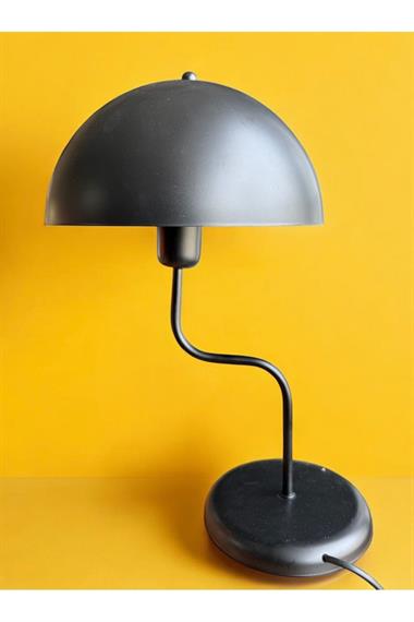 Modern Capri Abajur Metal Gövde E-27 Duy Abajur Masa Lambası