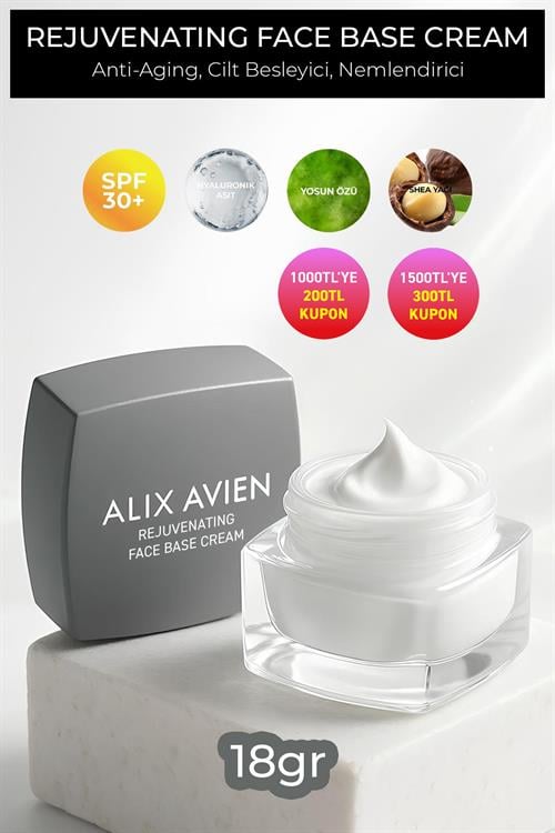 Rejuvenating Face Base Cream - Çok Amaçlı Gençleştirici Makyaj Bazı Kremi SPF 30