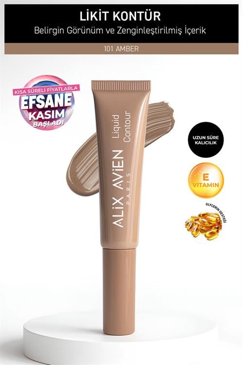 Yaşlanma Karşıtı E Vitaminli Nemlendiren Kremsi Likit Kontür - Liquid Contour 101 Amber