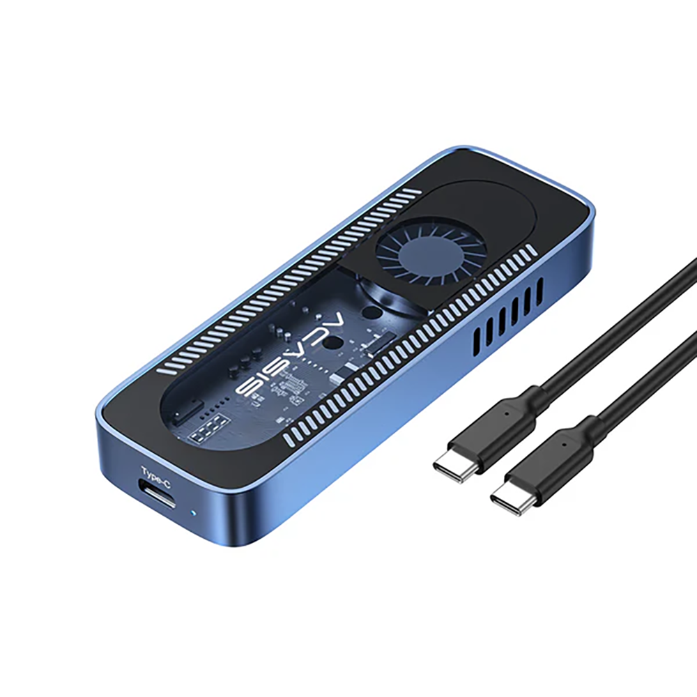 ACASIS 10Gbps Dahili Fanlı USB 3.1 M.2 2230/42/60/80 NVMe SSD Kutusu