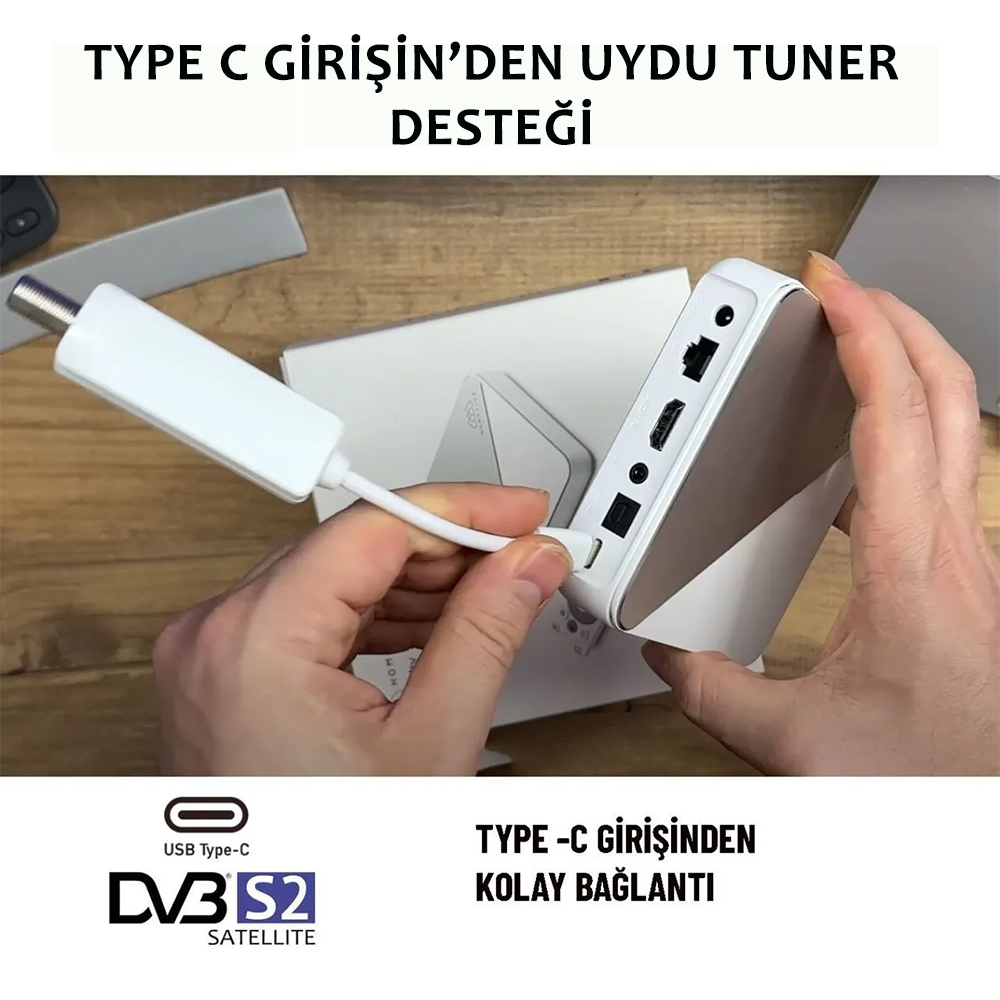 Kickpi KP1 Lisanslı 4k Android TV Box