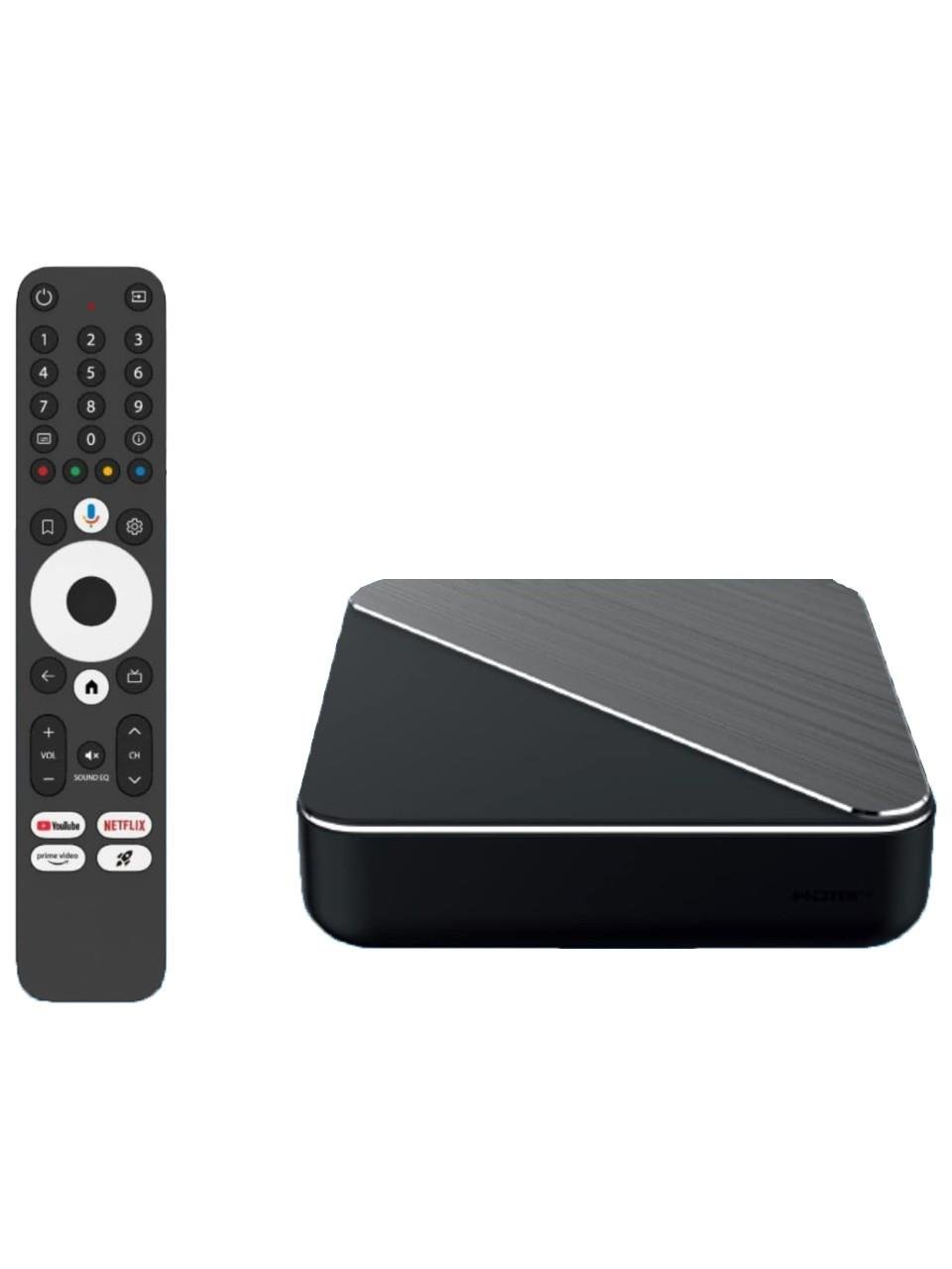 Homatics Box R 4K Plus Lisanslı Android TV Box 4 GB RAM 32 GB Depolama (Siyah