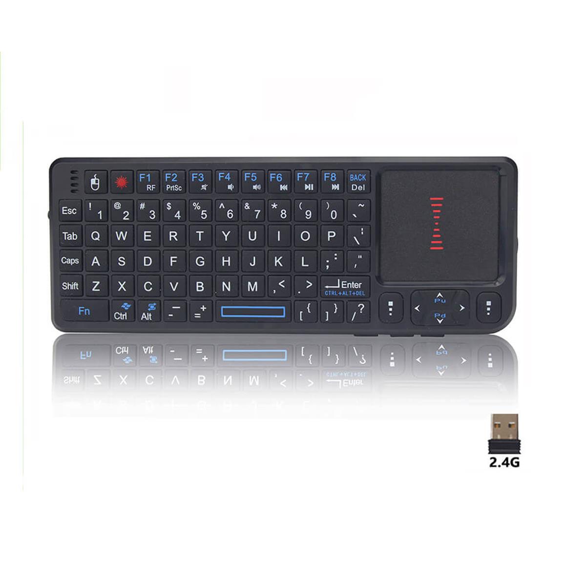 Techstorm LASER Kablosuz Universal Mini Klavye - Touchpad