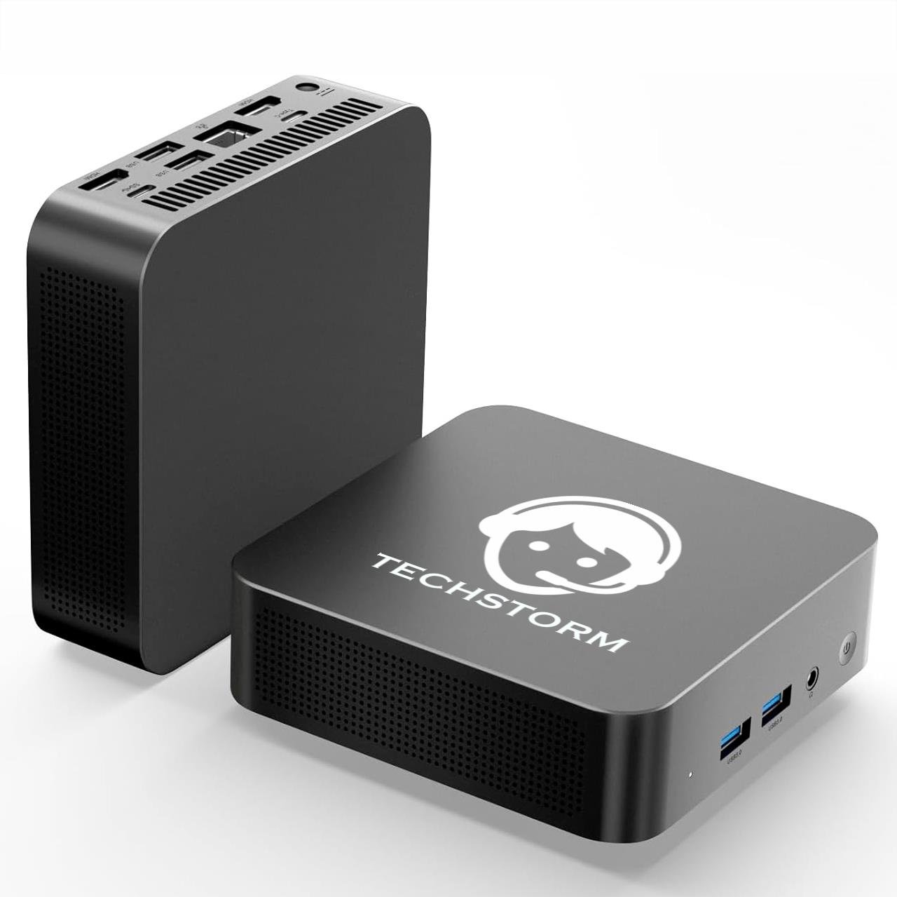 Techstorm Twister Intel N150 İşlemci 16 GB Ram 512 GB Nvme Depolama Win11 Pro Mini PC