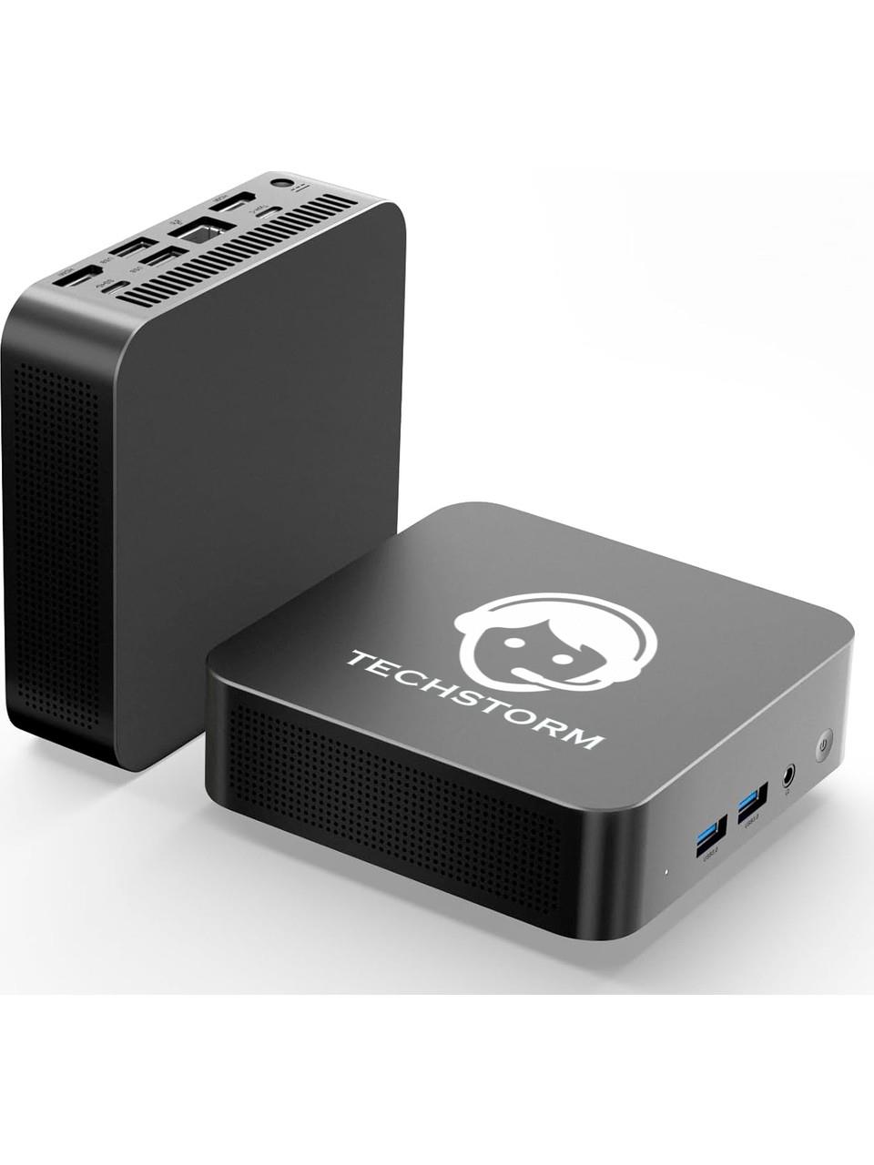 Techstorm Twister Intel N150 İşlemci 16 GB Ram 512 GB Nvme Depolama Win11 Pro Mini PC