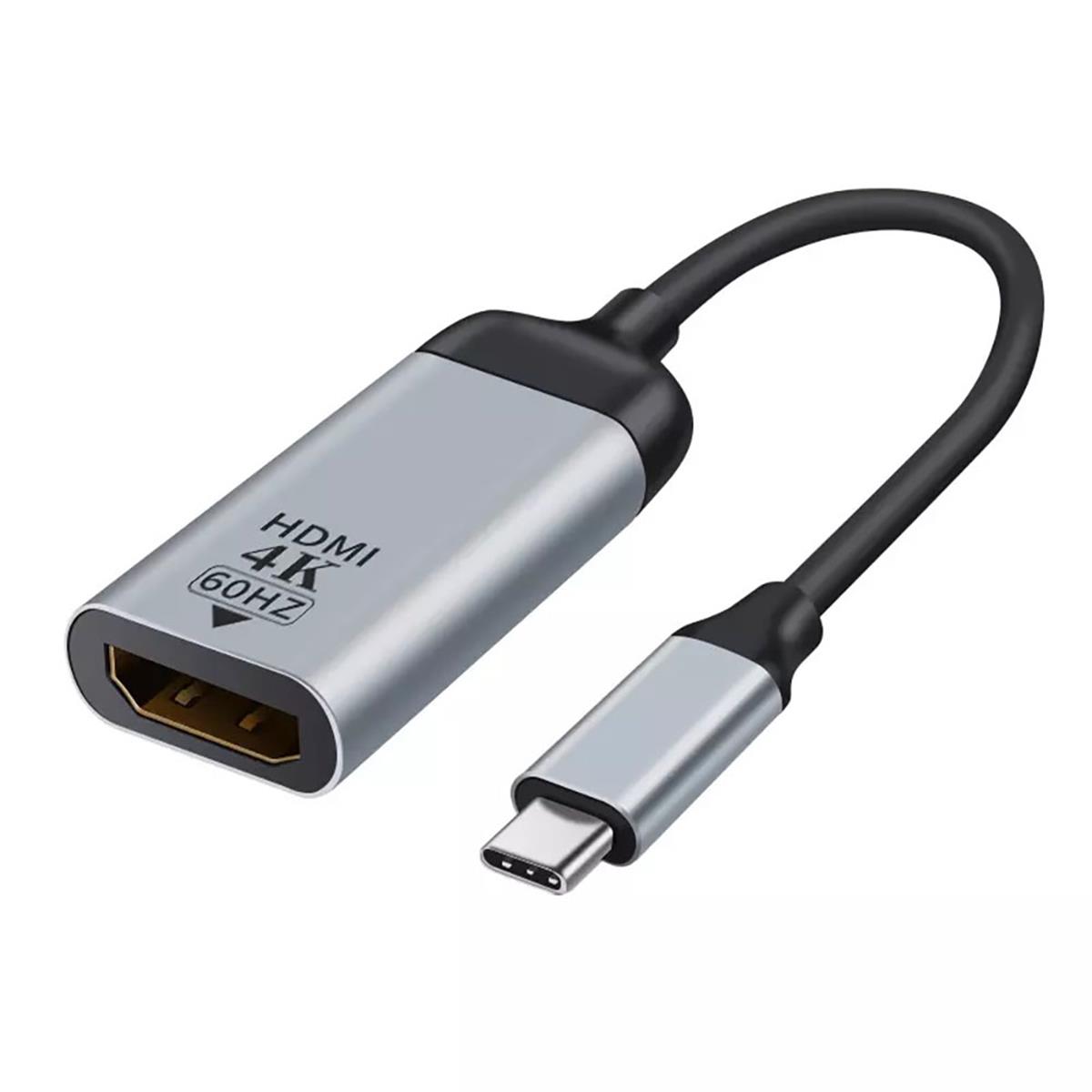 Techstorm Type-C To HDMI Erkek-Dişi Kablolu Adaptör