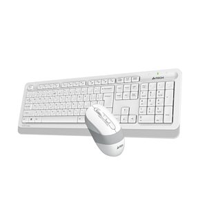 A4 TECH FG1010, Beyaz, FSTYLER, 2.4Ghz Kablosuz, Türkçe Q, Klavye Mouse Set