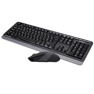 A4 TECH FG1010 F Türkçe Kablosuz (F KLAVYE) Gri 2000dpi Klavye+ Mouse