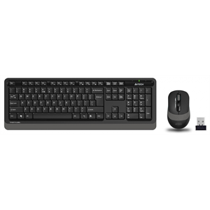 A4 TECH FG1010, Gri, FSTYLER, 2.4Ghz Kablosuz, Türkçe Q, Klavye Mouse Set
