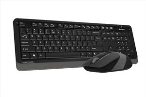 A4 TECH FG1010 Q Türkçe Kablosuz Gri 2000dpi Klavye+ Mouse