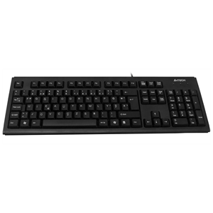 A4 TECH KM-720, Siyah, USB Kablolu, Türkçe F, Multimedya KLAVYE