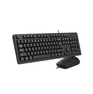 A4 TECH KR-3330 Q Türkçe USB Standart Siyah Klavye+ Mouse