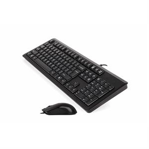 A4 TECH KR-9276 USB MULTİMEDYA SİYAH Q KLAVYE MOUSE