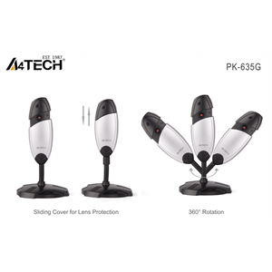 A4 TECH PK-635G 480P Dahili Mikrofonlu USB WEBCAM