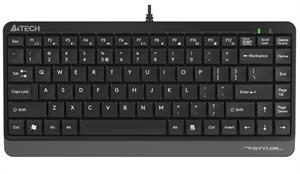 A4 Tech FK11 Q Usb Kablolu Mm Mini Gri Siyah Klavye