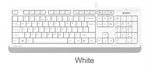 A4 Tech Fk10 Q Usb Fsytyler Beyaz Tr Fn-Mmedya Klavye