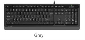 A4 Tech Fk10 Q Usb Fsytyler Gri Tr Fn-Multimedya Klavye