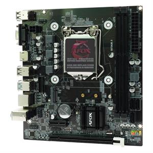 AFOX IH110D4-MA2-V4 2xDDR4 VGA+HDMI 1xGLAN 1x M.2 NVMe Gen3 1151Pin ANAKART