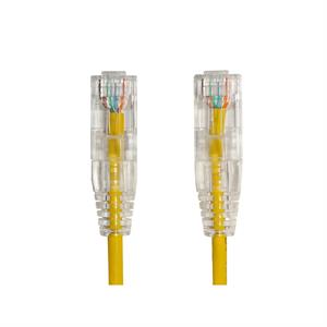 AGER AC-602-0015 15CM UTP SLIM CAT6 PATCH KABLO SARI Cu, LSZH AWG 28