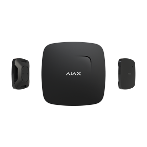 AJAX  FireProtect, Kablosuz, Isı ve Duman Dedektörü, SİYAH