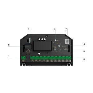 AJAX  Multitransmitter, Kablosuz Çevirici Modül,  SİYAH