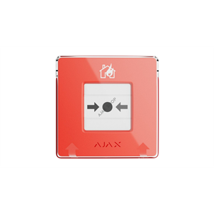 AJAX, Manual Call Point, Kablosuz, KIRBAS BUTONU NC, KIRMIZI