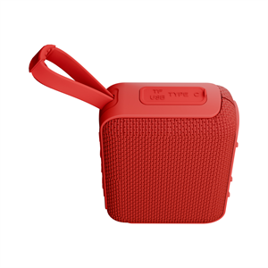 ASONIC AS-03, KIRMIZI, 5W, BT/USB/TF/TWS, 1200mAh Batarya, Bluetooth V5.3, Kablosuz, Taşınabilir, Speaker