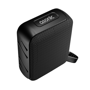 ASONIC AS-03, SİYAH, 5W, BT/USB/TF/TWS, 1200mAh Batarya, Bluetooth V5.3, Kablosuz, Taşınabilir, Speaker