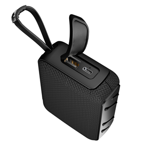 ASONIC AS-03, SİYAH, 5W, BT/USB/TF/TWS, 1200mAh Batarya, Bluetooth V5.3, Kablosuz, Taşınabilir, Speaker